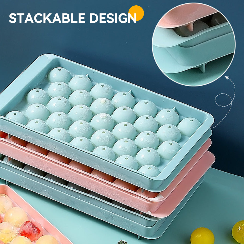 Buy 1 Get 1 Free Offer 2 Imported Round Balls Ice Cubes Tray for Slow-Melt and Prolonged Cooling