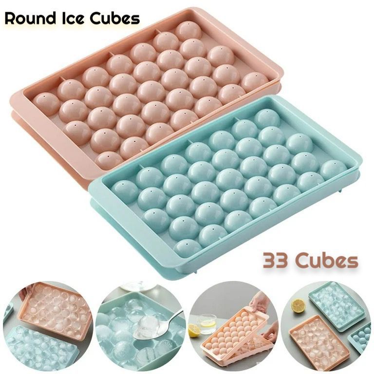 Buy 1 Get 1 Free Offer 2 Imported Round Balls Ice Cubes Tray for Slow-Melt and Prolonged Cooling